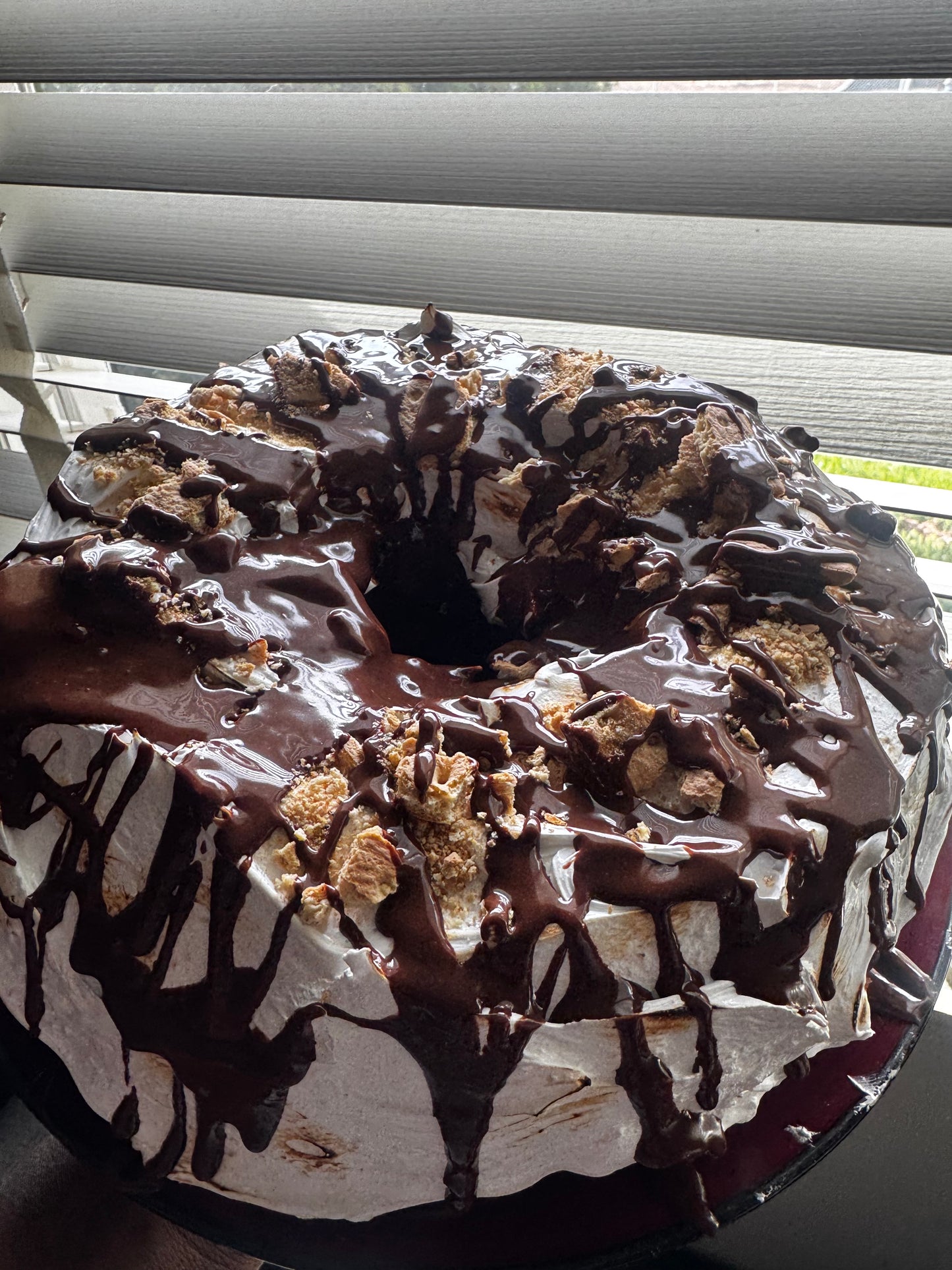 Whole S'mores Bundt Cake